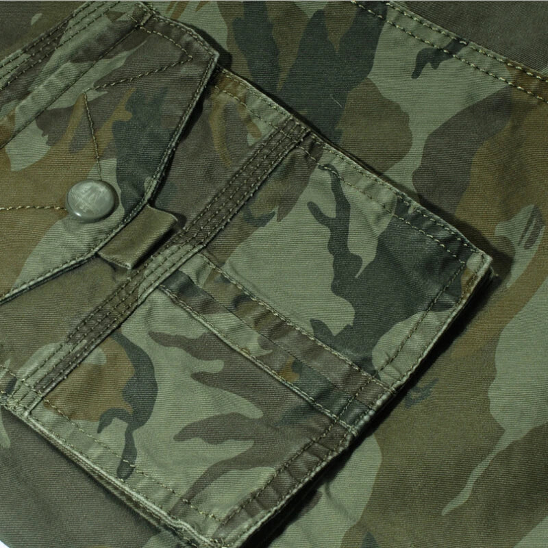 Camouflage Camo Cargo Shorts Men 2026 New Mens Casual Shorts Male Loose Work Shorts Man Outdoor Hiking Short Pants Plus Size