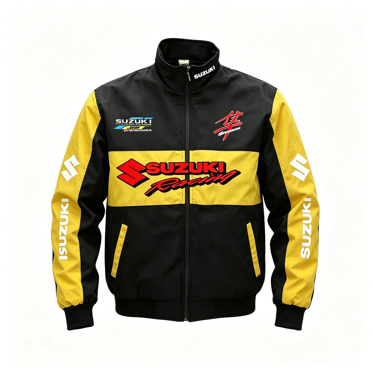 Suzuki Racing Jacket Unisex Motorcycle Riding Jacket Men and Women Providing Warm Cycling Baseball Y2k Jacket Men Clothing Coats