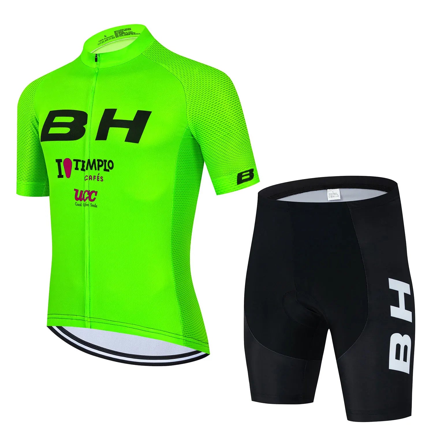2023 New BH Team Bicycle Clothing Men's Summer Road Bike Wear Racing Clothes Quick Dry Cycling Jersey Set Ropa Ciclismo Maillot