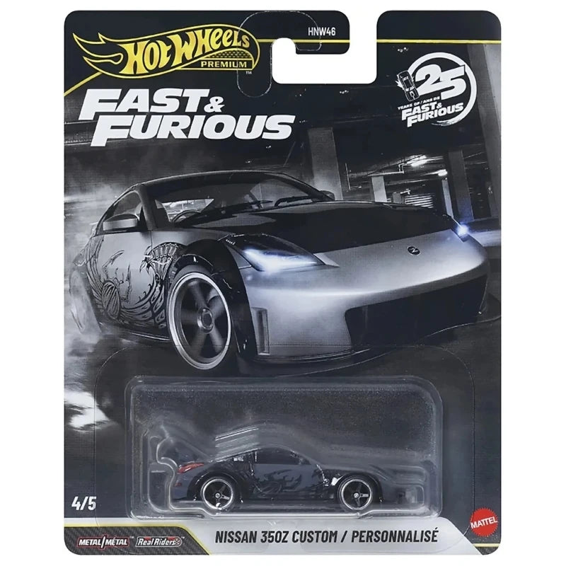 Hot Wheels Premium 2026 Fast & Furious 25th Anniv. LEXUS LFA 1:64 Diecast Alloy Metal Body Car Model Collectible Vehicle Toys