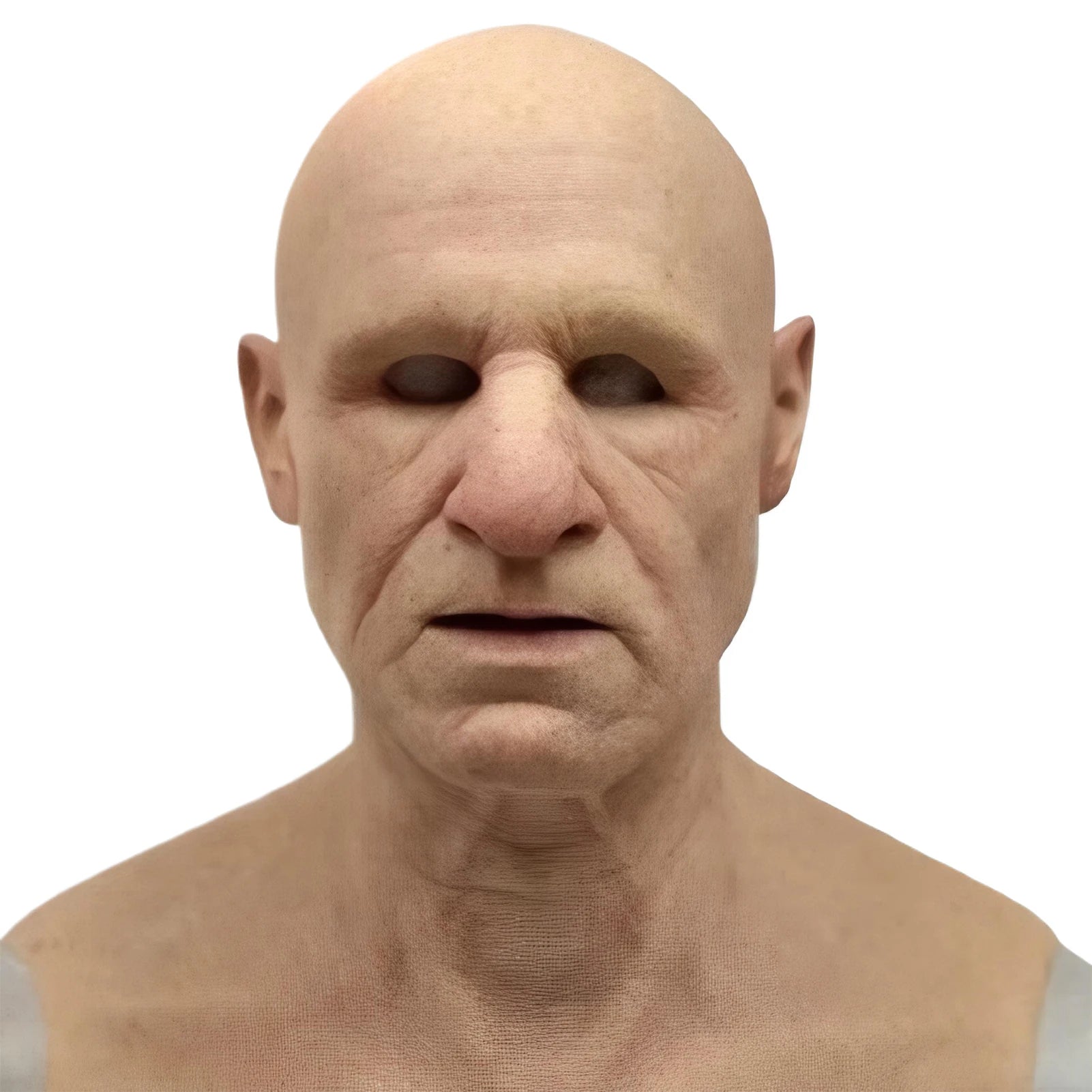 Old Man Mask Halloween Party April Fool’s Day Party Supplies Thriller Cosplay Props Wrinkle Full For Head Mask Face Masks