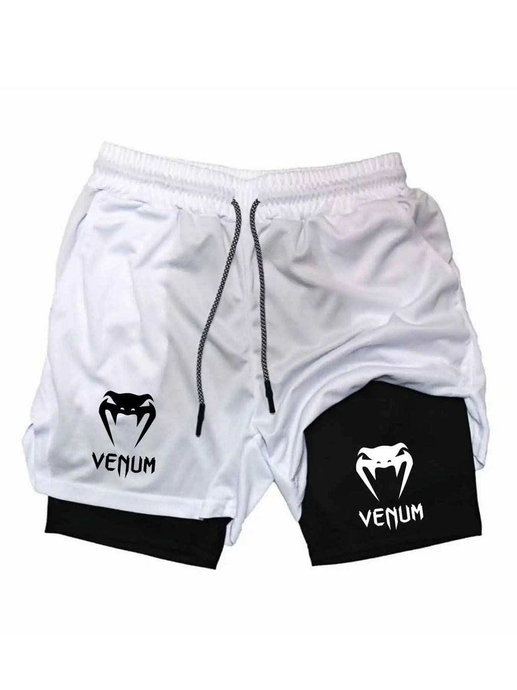2026 Summer Sports Shorts 2-in-1 Gym Running Shorts Slow Running Casual Sportswear Fitness Double Layer Shorts