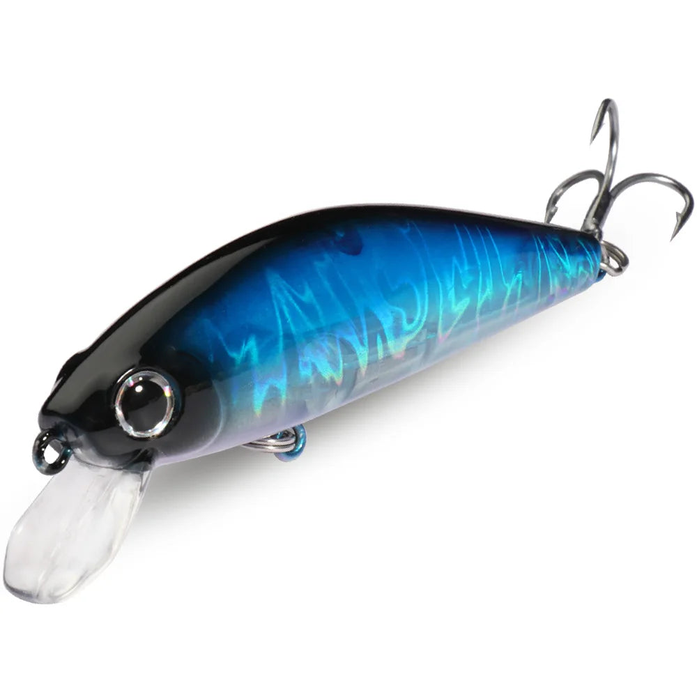 Sinking Minnow 11g 7cm Lure Long Shot Popper Pesca Swimbait Carp Fishing Tackle Hook Wobbler 3D Crankbait Jerkbait Silicone Bait