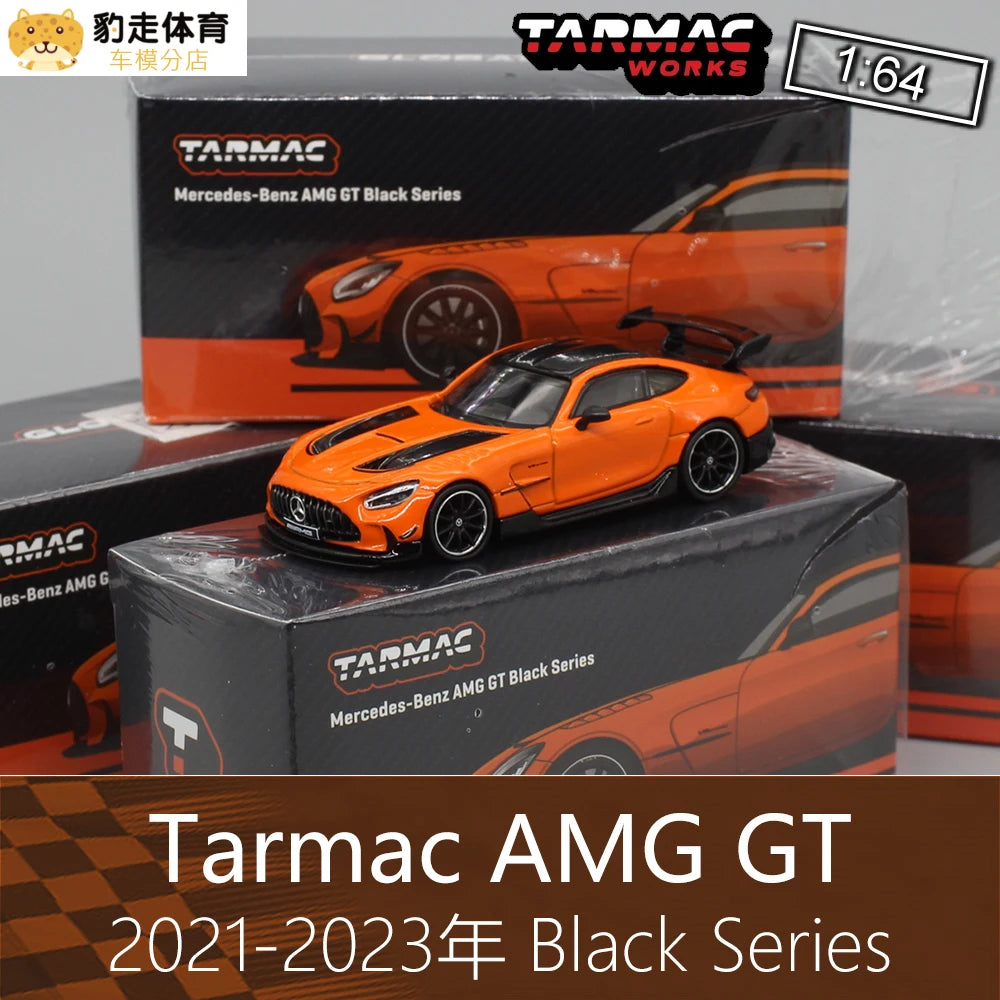 1:64 Mercedes AMG GT Black Series Diecast Alloy Car Model Toy Collection Display Gift