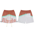 High Quality Streetwear Multi-color Rhude Beach Shorts Men Women Loose Breathable Casual Shorts