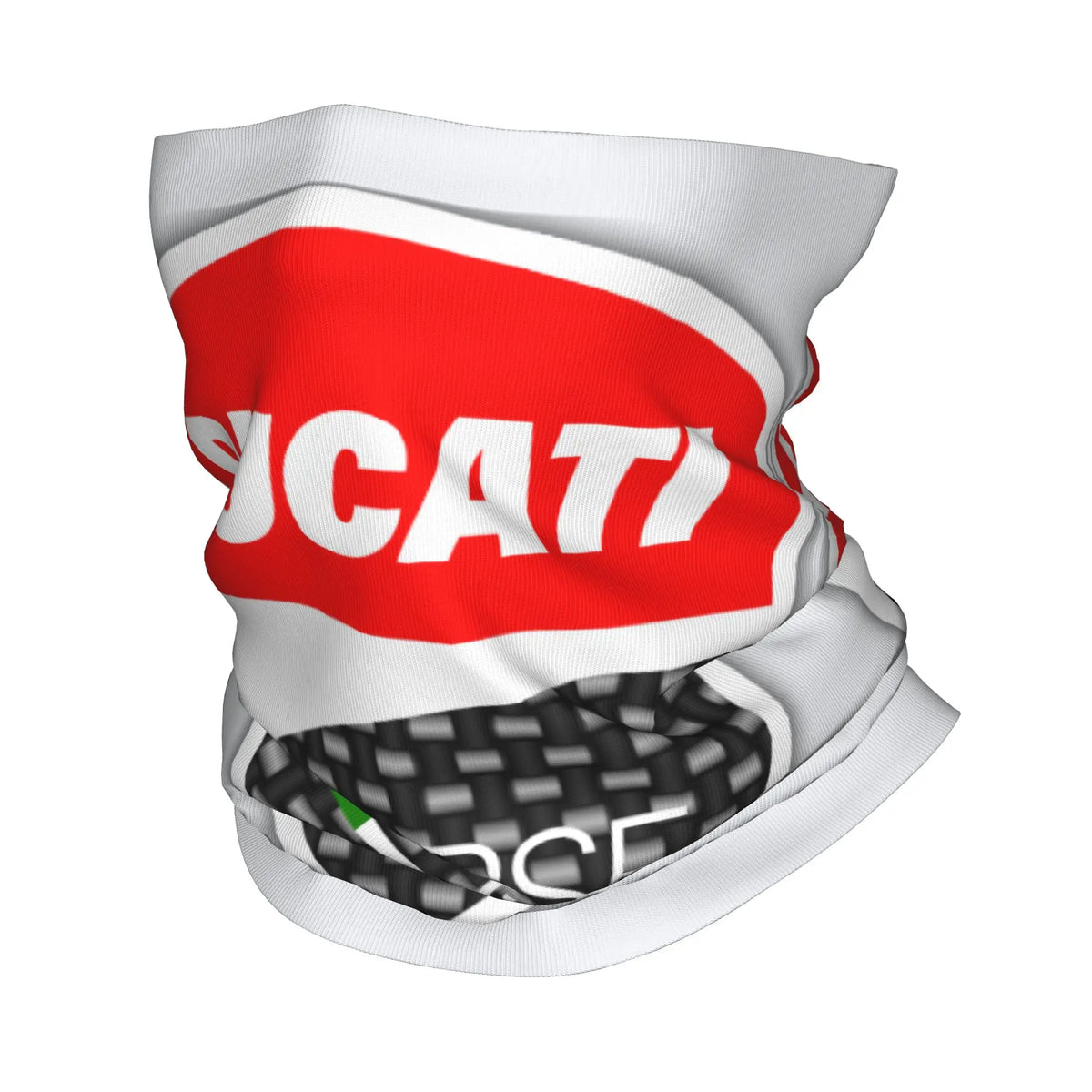 Custom Ducatis Logo Bandana Neck Gaiter Windproof Face Scarf Cover Men Women Motorcycle Racing Sprot  Headwear Tube Balaclava
