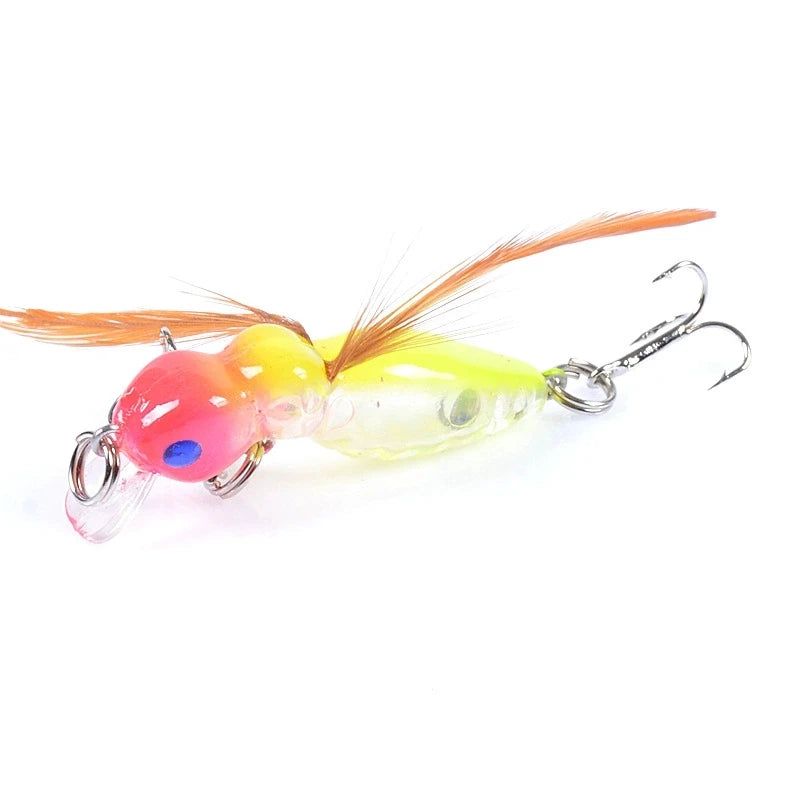 Flies Trout Single Dry Fly Fishing Lures Bait Ants Insects Mino Biomimetic Bait Microorganisms Submerged Hard Bait Fake Bait Fi