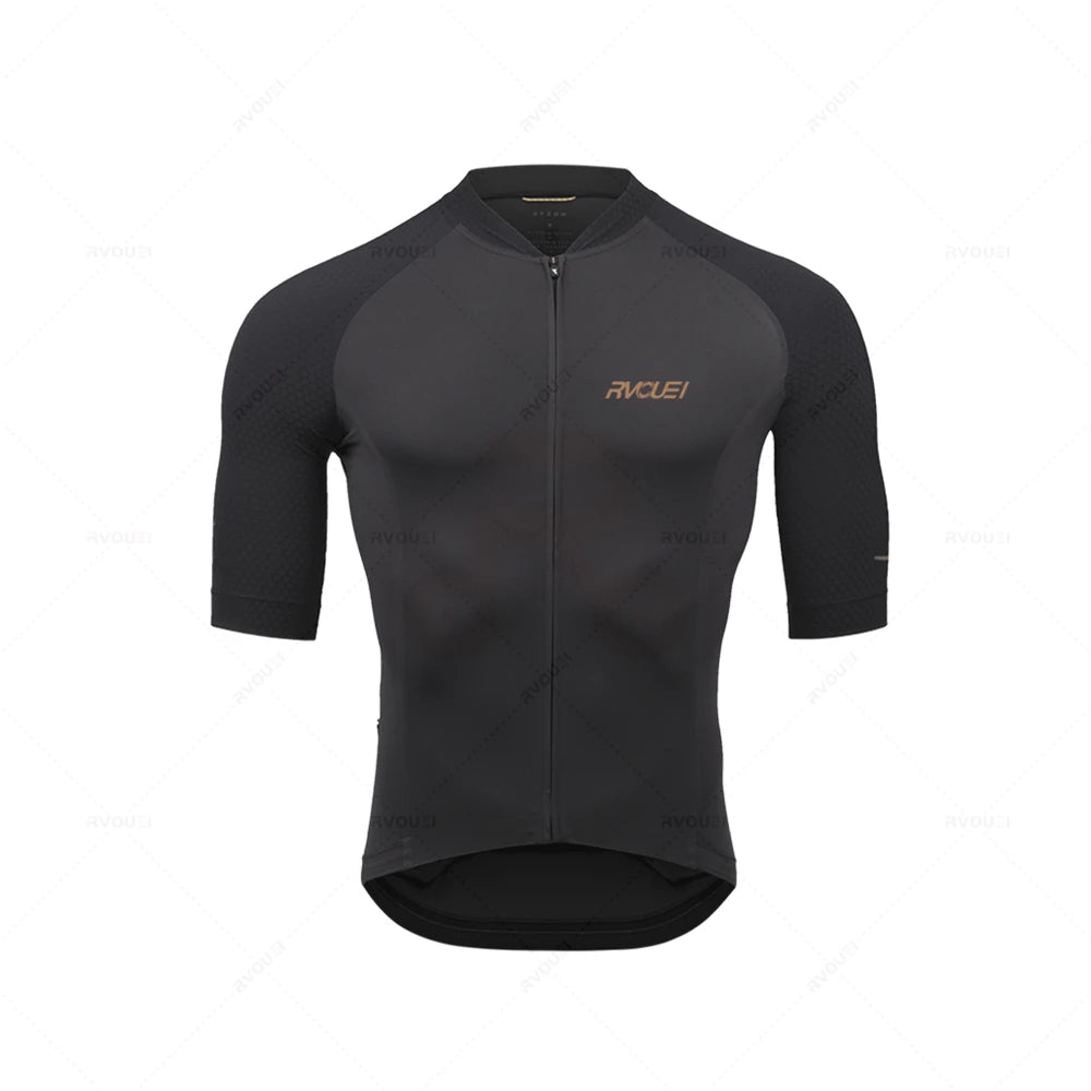 2025 Rvouei Pro Team Bicycle Clothing Men New Road Bike Wear Racing Clothes Breathable Cycling Jersey Set Ropa Ciclismo Maillot