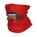 Custom Ducatis Logo Bandana Neck Gaiter Windproof Face Scarf Cover Men Women Motorcycle Racing Sprot  Headwear Tube Balaclava
