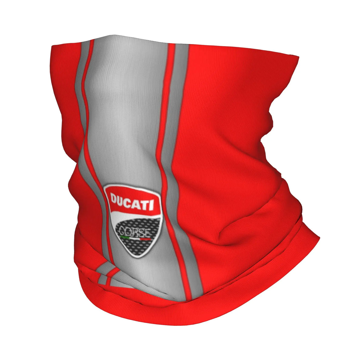Custom Ducatis Logo Bandana Neck Gaiter Windproof Face Scarf Cover Men Women Motorcycle Racing Sprot  Headwear Tube Balaclava