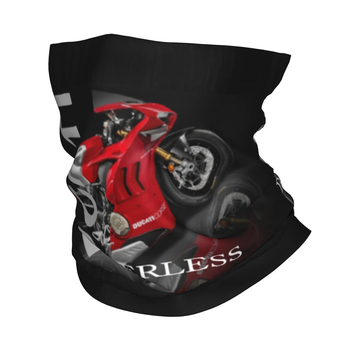 Custom Ducatis Logo Bandana Neck Gaiter Windproof Face Scarf Cover Men Women Motorcycle Racing Sprot  Headwear Tube Balaclava