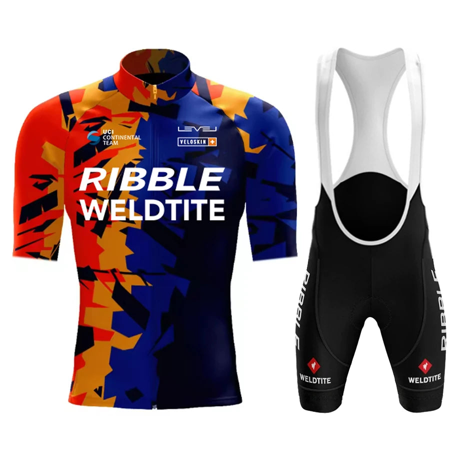 Cycling Clothes Men Pro Team Cycling Jersey Summer Short Sleeve MTB Bicycle Wear Cycling Clothings Bicycle Uniforme Maillot Set