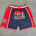 24 Summer Basketball Sports Shorts Boys Training Fashion Outdoor Shorts Casual Party Beach Shorts Adult/Boys Special Price
