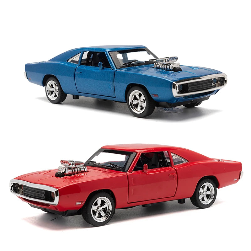 1:32 Fast Furious7 Simulation car of Model Alloy Toy car Dodge Charger muscle vehicle children Classic Metal Cars For Collection