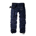 2026 Men's Cotton Cargo Pants Fashion Eight Pockets Sport Trousers Pants Male Oversize Loose Straight Streetwear Pants for Men