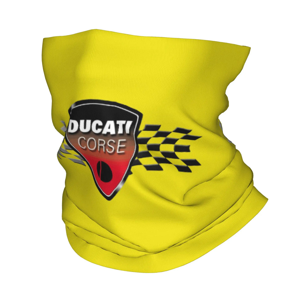 Custom Ducatis Logo Bandana Neck Gaiter Windproof Face Scarf Cover Men Women Motorcycle Racing Sprot  Headwear Tube Balaclava