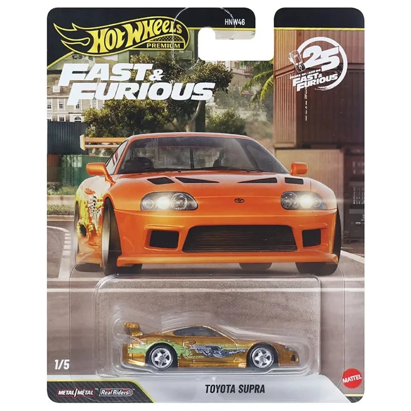 Hot Wheels Premium 2026 Fast & Furious 25th Anniv. LEXUS LFA 1:64 Diecast Alloy Metal Body Car Model Collectible Vehicle Toys