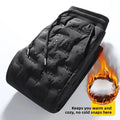 Thickened Lamb Velvet Men's Winter Outdoor Wear Windproof Coldproof Fleece Lined Trousers Large Size Warm Waterproof down Cot...