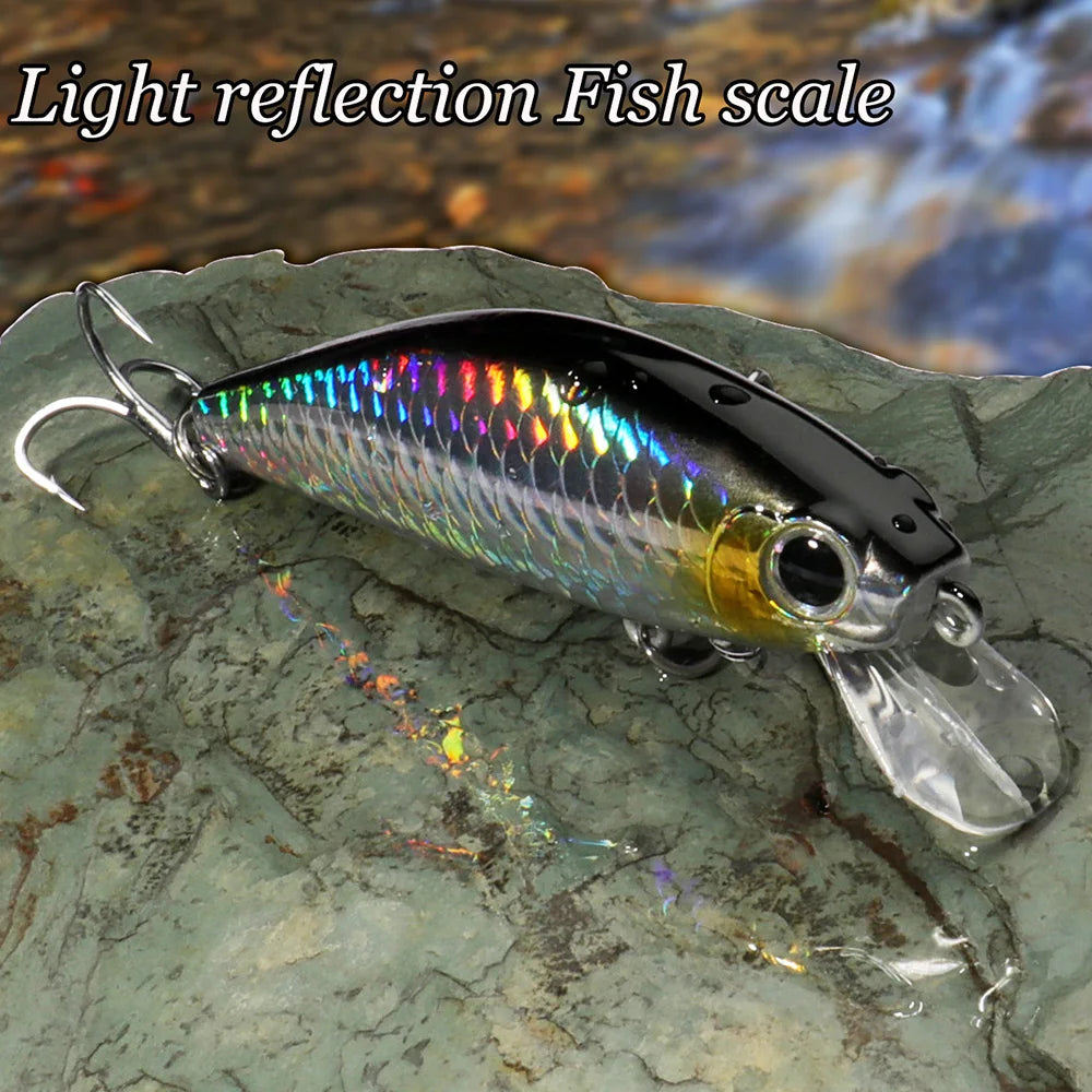 Sinking Minnow 11g 7cm Lure Long Shot Popper Pesca Swimbait Carp Fishing Tackle Hook Wobbler 3D Crankbait Jerkbait Silicone Bait