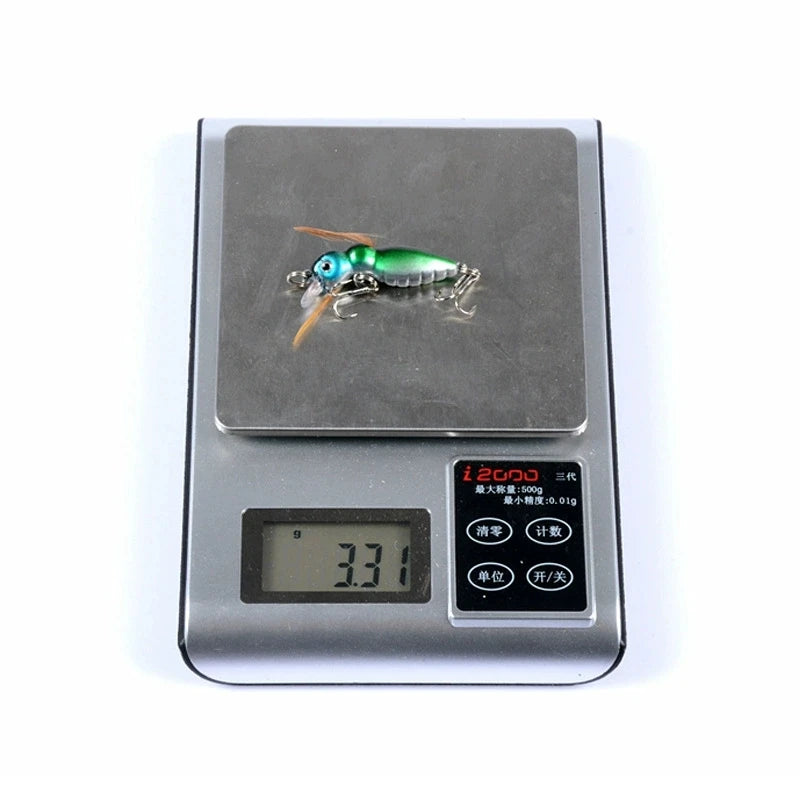 Flies Trout Single Dry Fly Fishing Lures Bait Ants Insects Mino Biomimetic Bait Microorganisms Submerged Hard Bait Fake Bait Fi