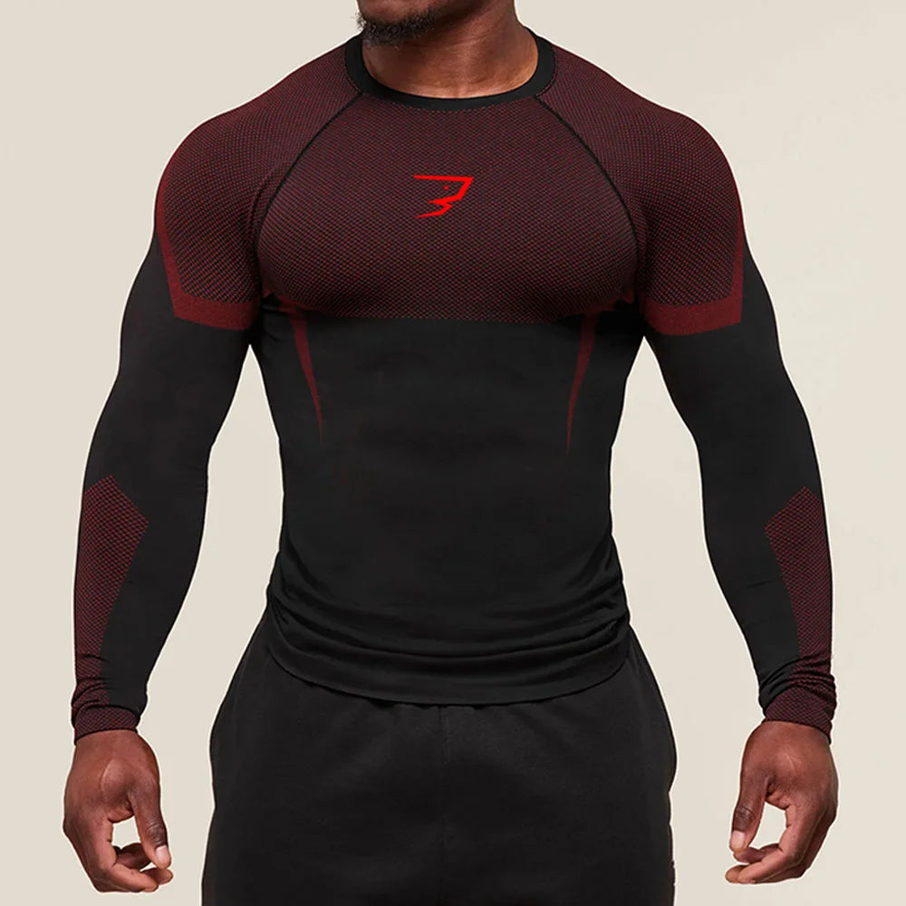Men Running Compression T-shirt Short Sleeve Sport Tees Gym Fitness Sportshirts Male Jogging Tracksuit Homme Athletic Shirt Tops