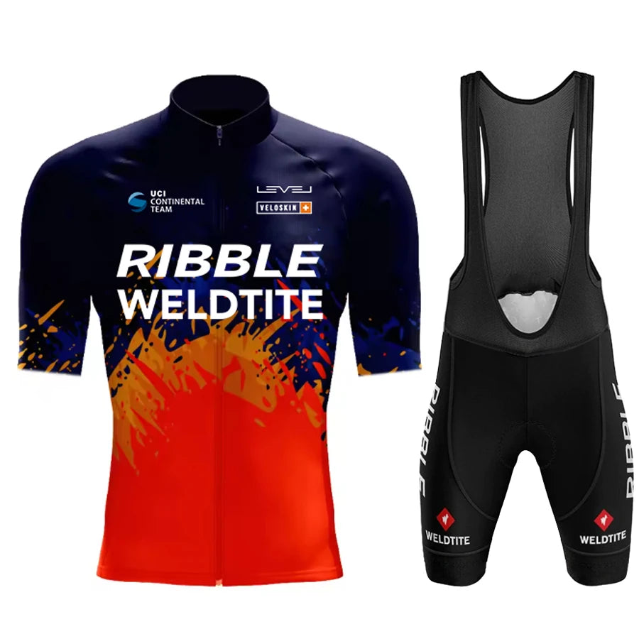 Cycling Clothes Men Pro Team Cycling Jersey Summer Short Sleeve MTB Bicycle Wear Cycling Clothings Bicycle Uniforme Maillot Set