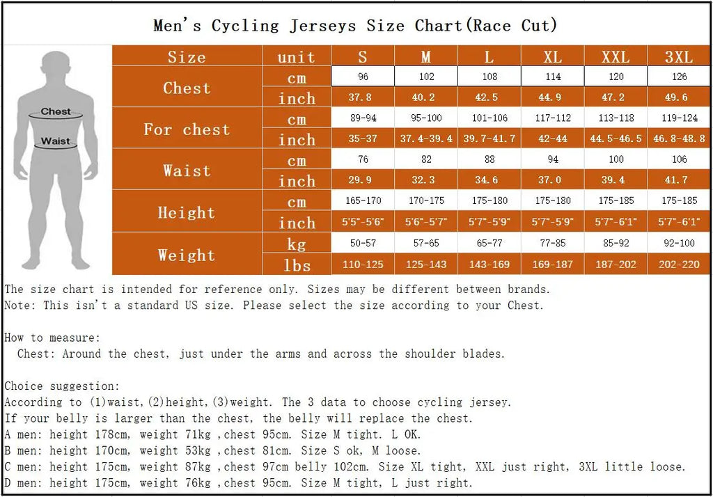 Cycling Jersey Men Bike Mountain Road MTB Shirt Top Summer Bicycle Racing Riding Clothing Uniform Clothes Jackets White Red