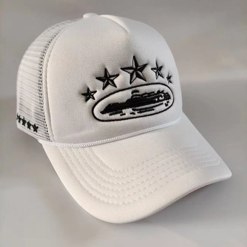 Net hat men's fashionable retro baseball hat hip-hop hat women's sports casual hat truck driver hat