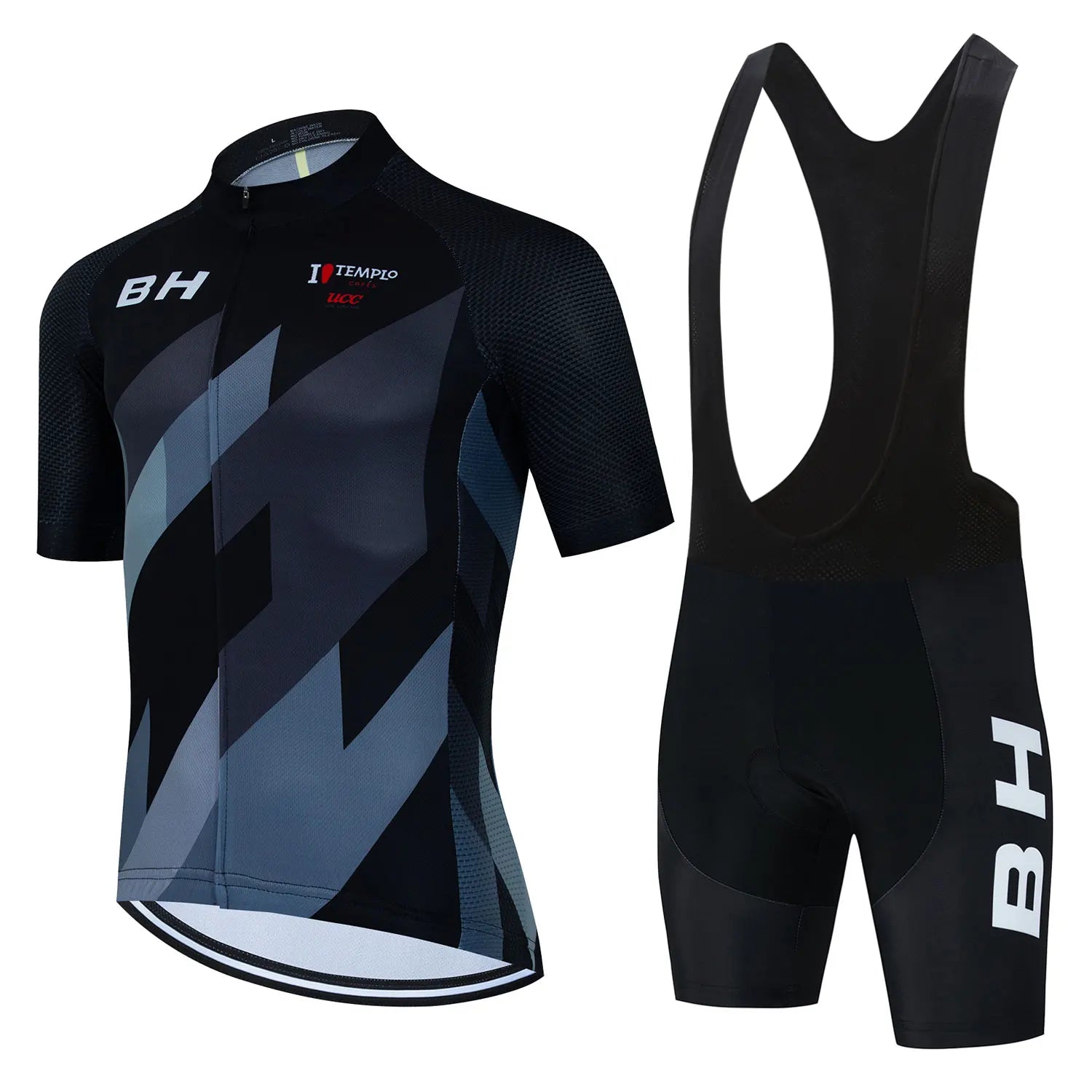 2023 New BH Team Bicycle Clothing Men's Summer Road Bike Wear Racing Clothes Quick Dry Cycling Jersey Set Ropa Ciclismo Maillot