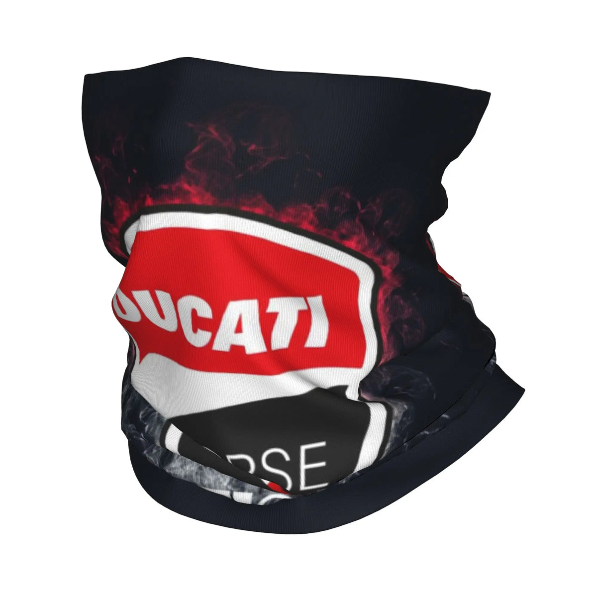 Custom Ducatis Logo Bandana Neck Gaiter Windproof Face Scarf Cover Men Women Motorcycle Racing Sprot  Headwear Tube Balaclava