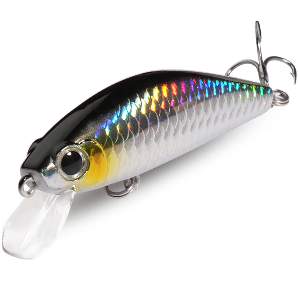 Sinking Minnow 11g 7cm Lure Long Shot Popper Pesca Swimbait Carp Fishing Tackle Hook Wobbler 3D Crankbait Jerkbait Silicone Bait