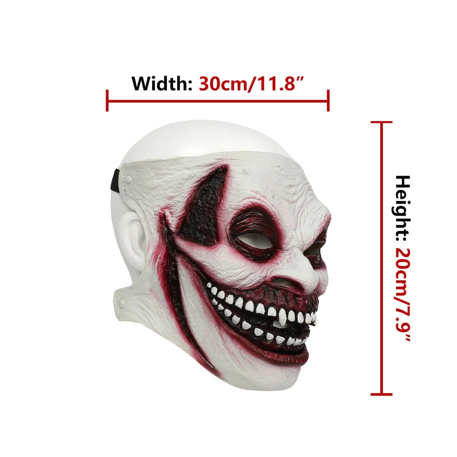The Fiend Bray Wyatt Latex Mask Devil Masks Halloween Elastic Halloween Carnival Party Cosplay Scary Demon Costume Props
