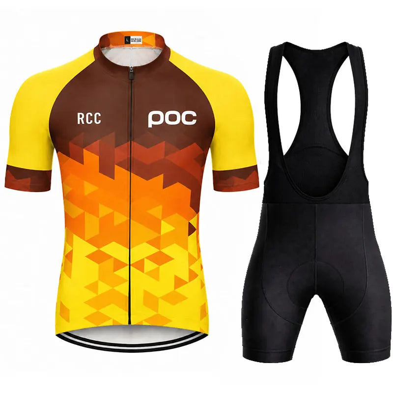 2025 Bike Shirts Summer Bicycle Clothing Men Road Bike Wear Racing Clothes Breathable Cycling Jersey Set Ropa Ciclismo Maillot