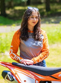 Cycling clothes for women motocross cycling team Sportswear downhill  long sleeve shirt  mtb enduro t-shirt bicycle jersey