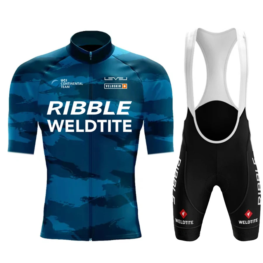 Cycling Clothes Men Pro Team Cycling Jersey Summer Short Sleeve MTB Bicycle Wear Cycling Clothings Bicycle Uniforme Maillot Set