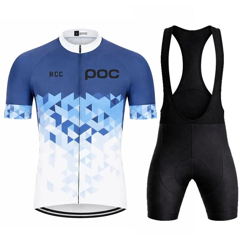 2025 Bike Shirts Summer Bicycle Clothing Men Road Bike Wear Racing Clothes Breathable Cycling Jersey Set Ropa Ciclismo Maillot