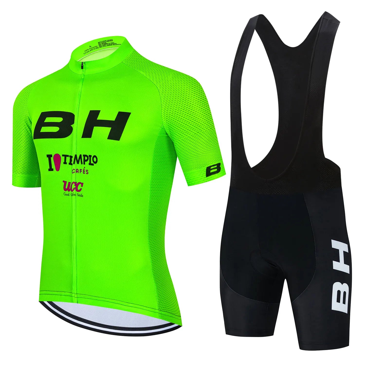 2023 New BH Team Bicycle Clothing Men's Summer Road Bike Wear Racing Clothes Quick Dry Cycling Jersey Set Ropa Ciclismo Maillot