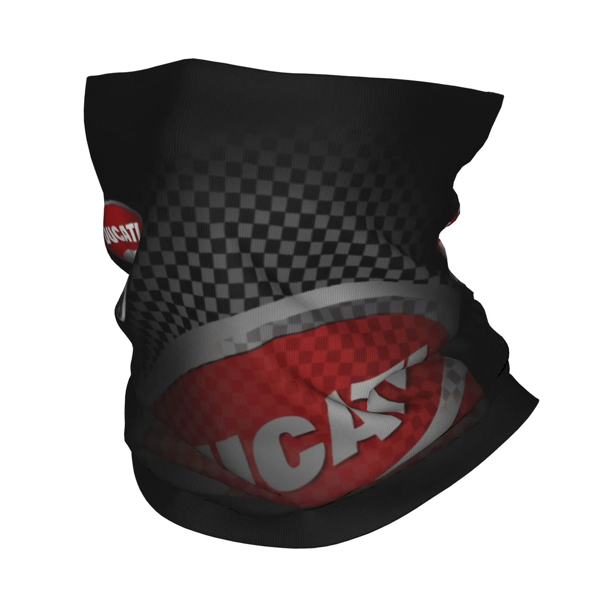 Custom Ducatis Logo Bandana Neck Gaiter Windproof Face Scarf Cover Men Women Motorcycle Racing Sprot  Headwear Tube Balaclava