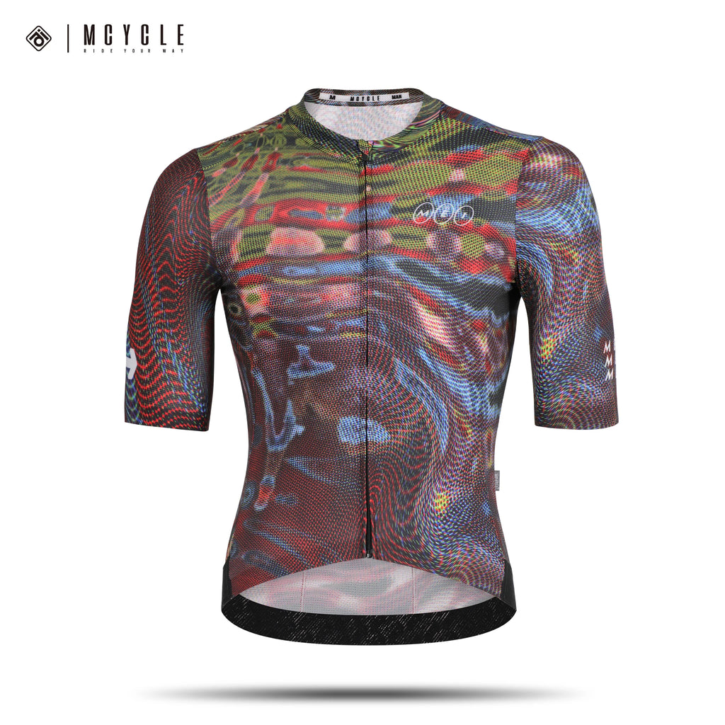Mcycle New Arrival Men's Cycling Clothing Quick Dry Bike Jersey Breathable Bicycle Clothes with Short Sleeves Cycling Wear