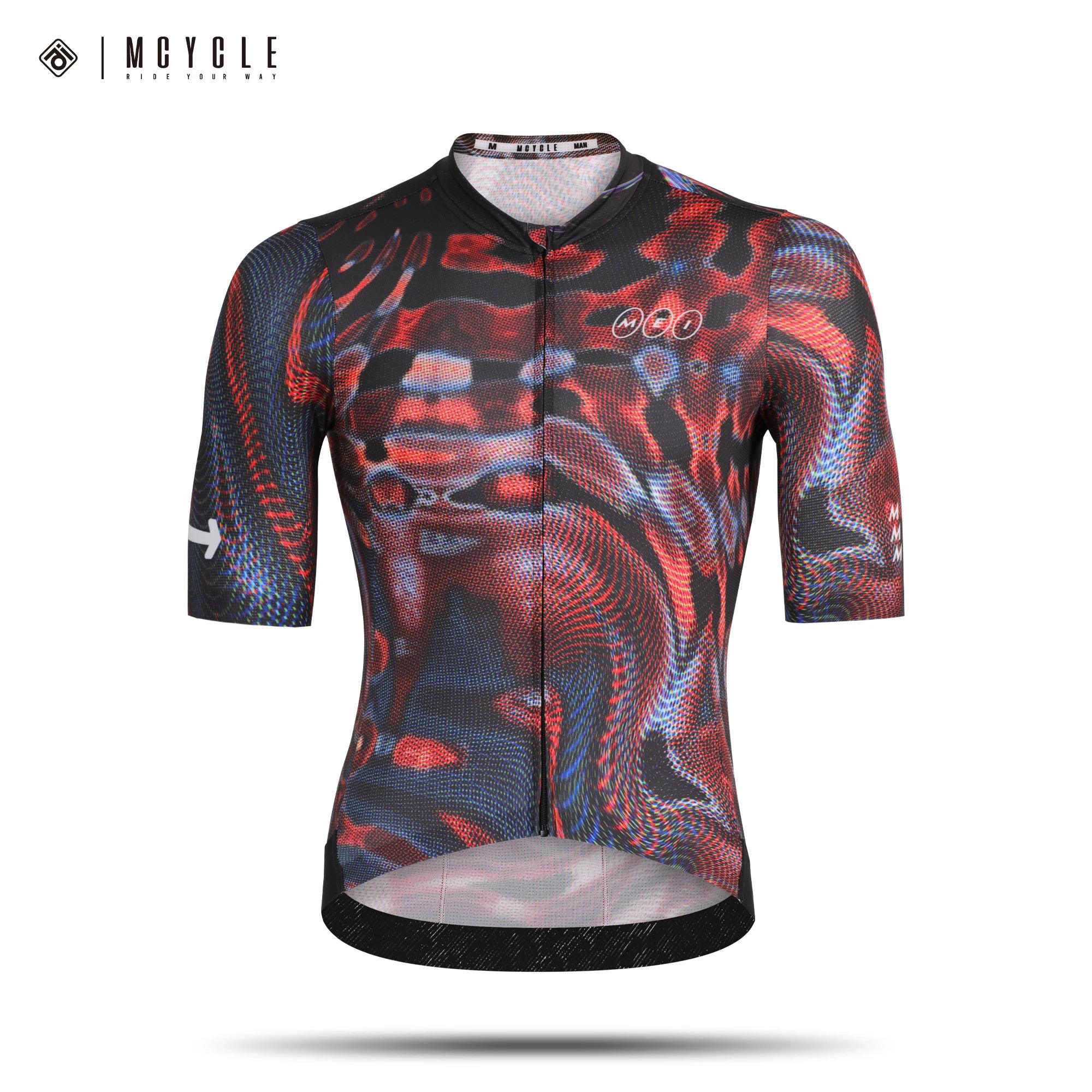 Mcycle New Arrival Men's Cycling Clothing Quick Dry Bike Jersey Breathable Bicycle Clothes with Short Sleeves Cycling Wear
