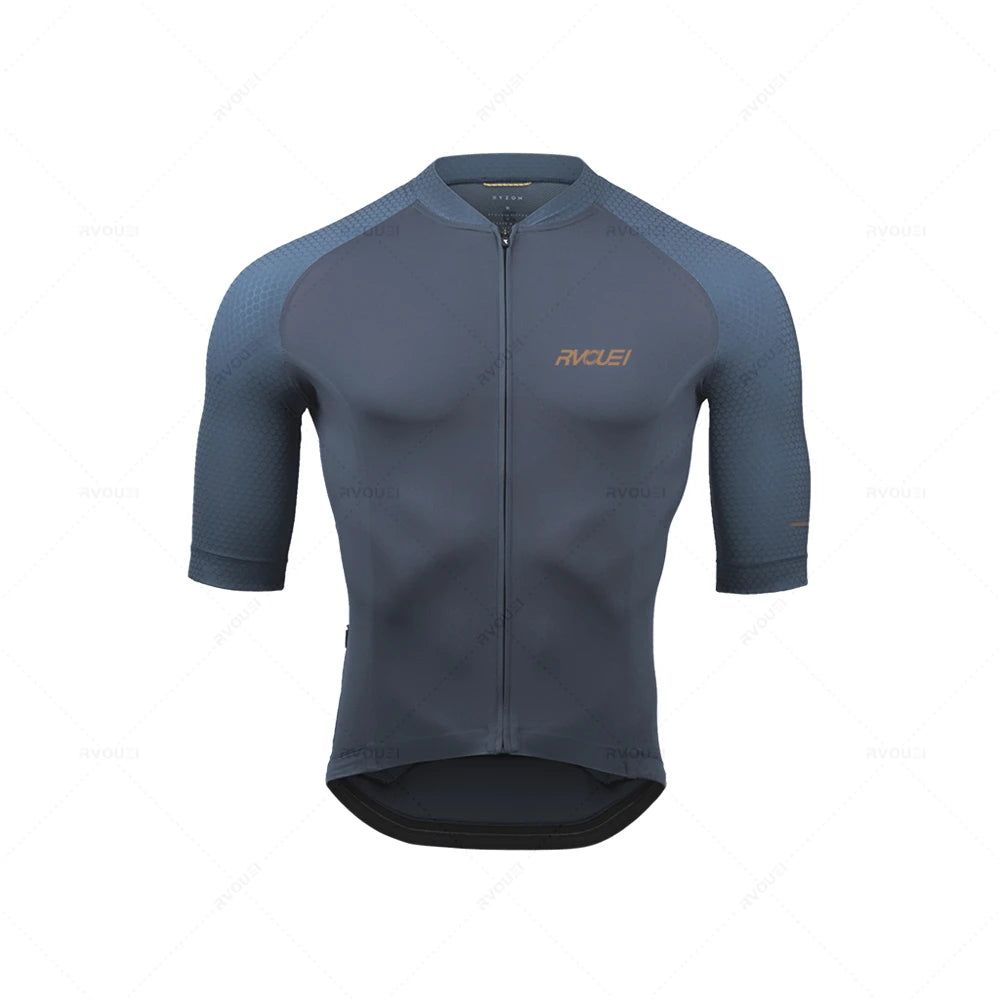 2025 Rvouei Pro Team Bicycle Clothing Men New Road Bike Wear Racing Clothes Breathable Cycling Jersey Set Ropa Ciclismo Maillot