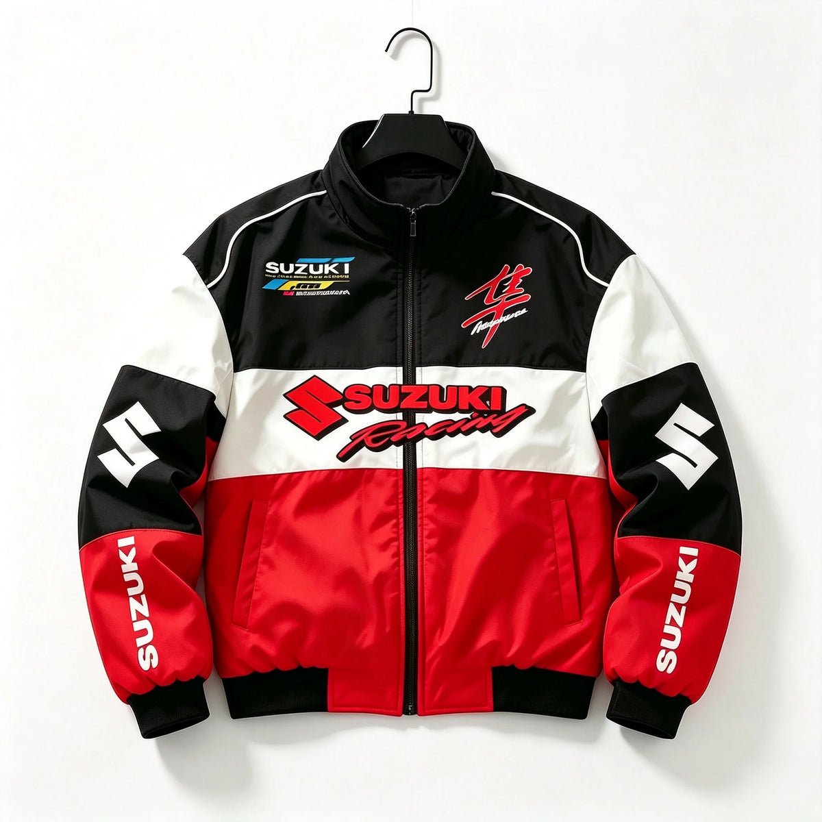Suzuki Racing Jacket Unisex Motorcycle Riding Jacket Men and Women Providing Warm Cycling Baseball Y2k Jacket Men Clothing Coats