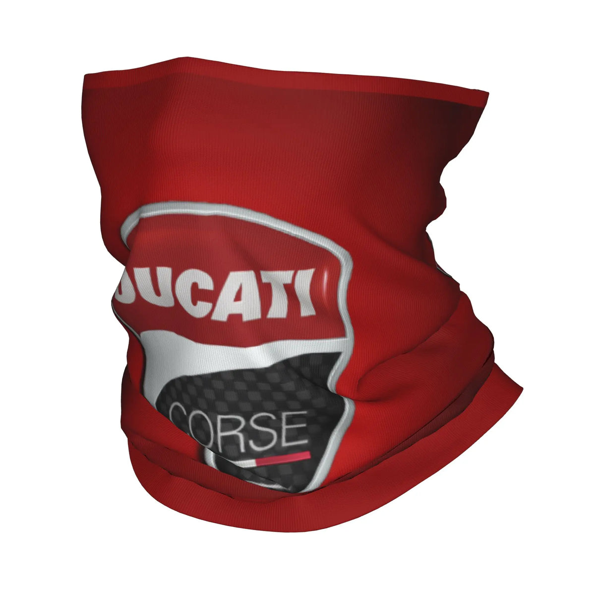 Custom Ducatis Logo Bandana Neck Gaiter Windproof Face Scarf Cover Men Women Motorcycle Racing Sprot  Headwear Tube Balaclava