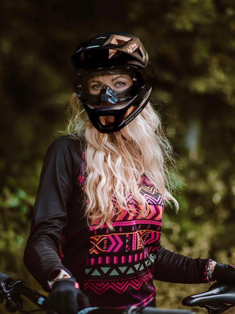 Cycling clothes 2025 women  bicycle clothes Motocross jersey   downhill mtb enduro shirt  sports long sleeve t-shirt