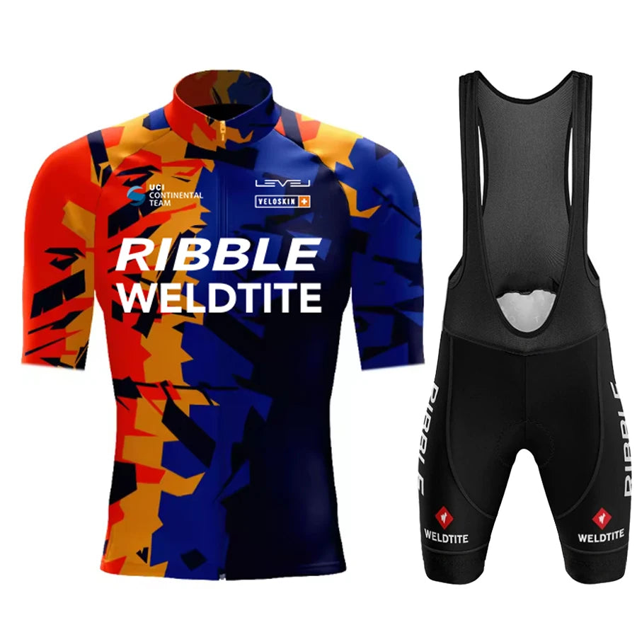 Cycling Clothes Men Pro Team Cycling Jersey Summer Short Sleeve MTB Bicycle Wear Cycling Clothings Bicycle Uniforme Maillot Set