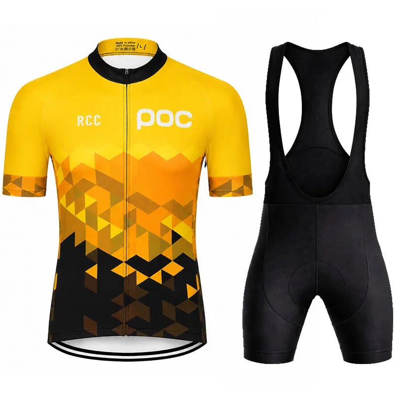 2025 Bike Shirts Summer Bicycle Clothing Men Road Bike Wear Racing Clothes Breathable Cycling Jersey Set Ropa Ciclismo Maillot