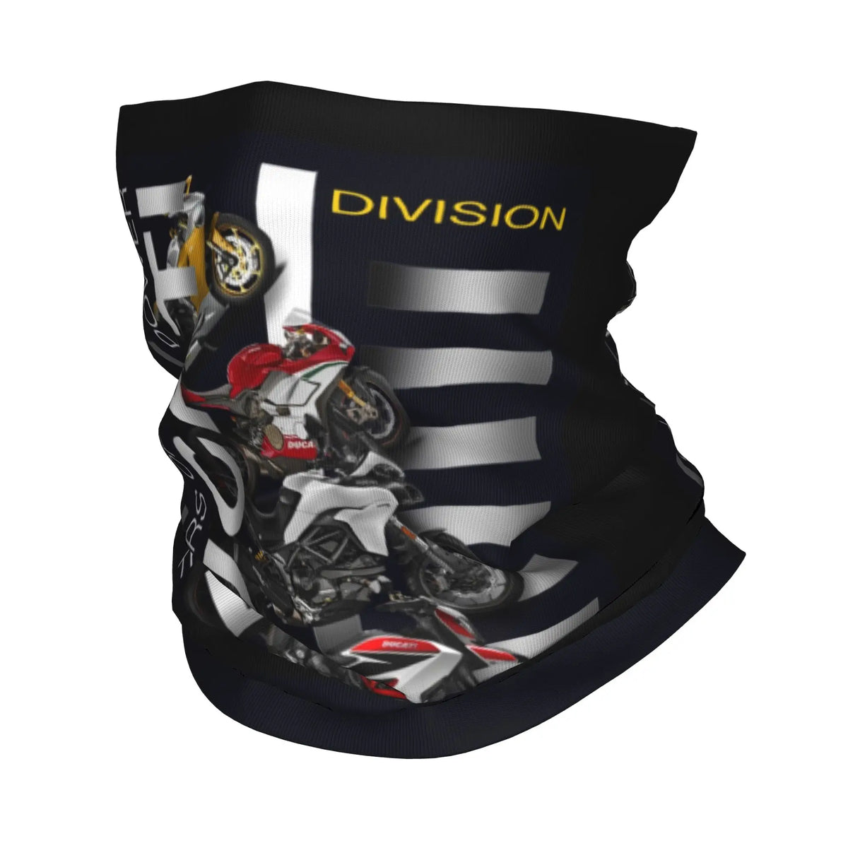 Custom Ducatis Logo Bandana Neck Gaiter Windproof Face Scarf Cover Men Women Motorcycle Racing Sprot  Headwear Tube Balaclava