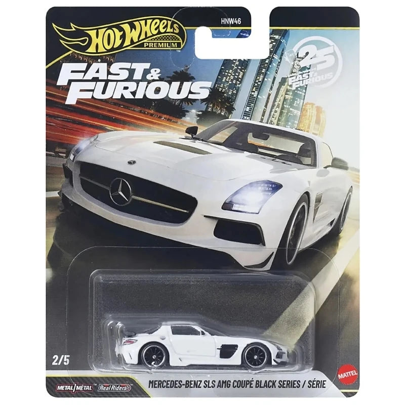 Hot Wheels Premium 2026 Fast & Furious 25th Anniv. LEXUS LFA 1:64 Diecast Alloy Metal Body Car Model Collectible Vehicle Toys