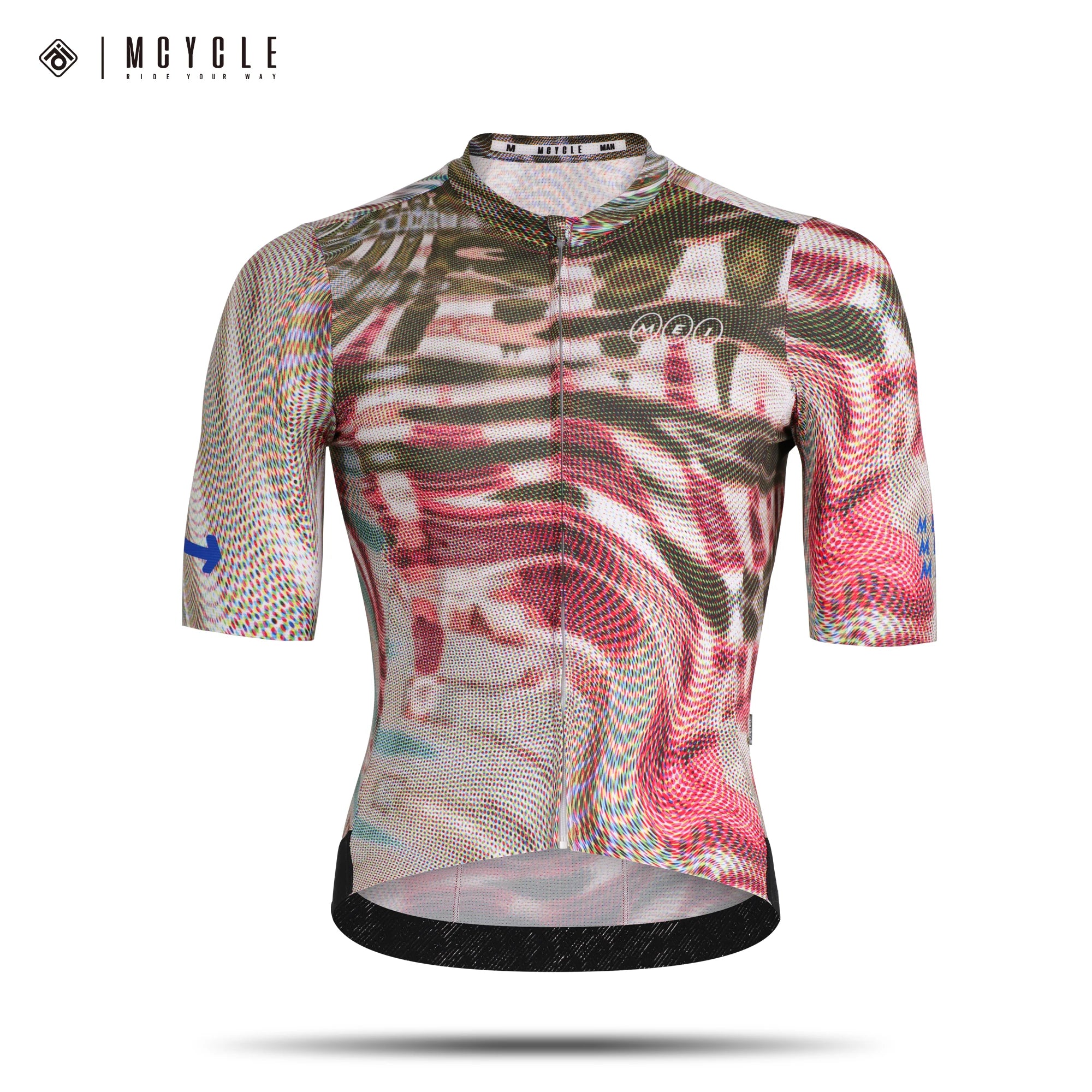 Mcycle New Arrival Men's Cycling Clothing Quick Dry Bike Jersey Breathable Bicycle Clothes with Short Sleeves Cycling Wear