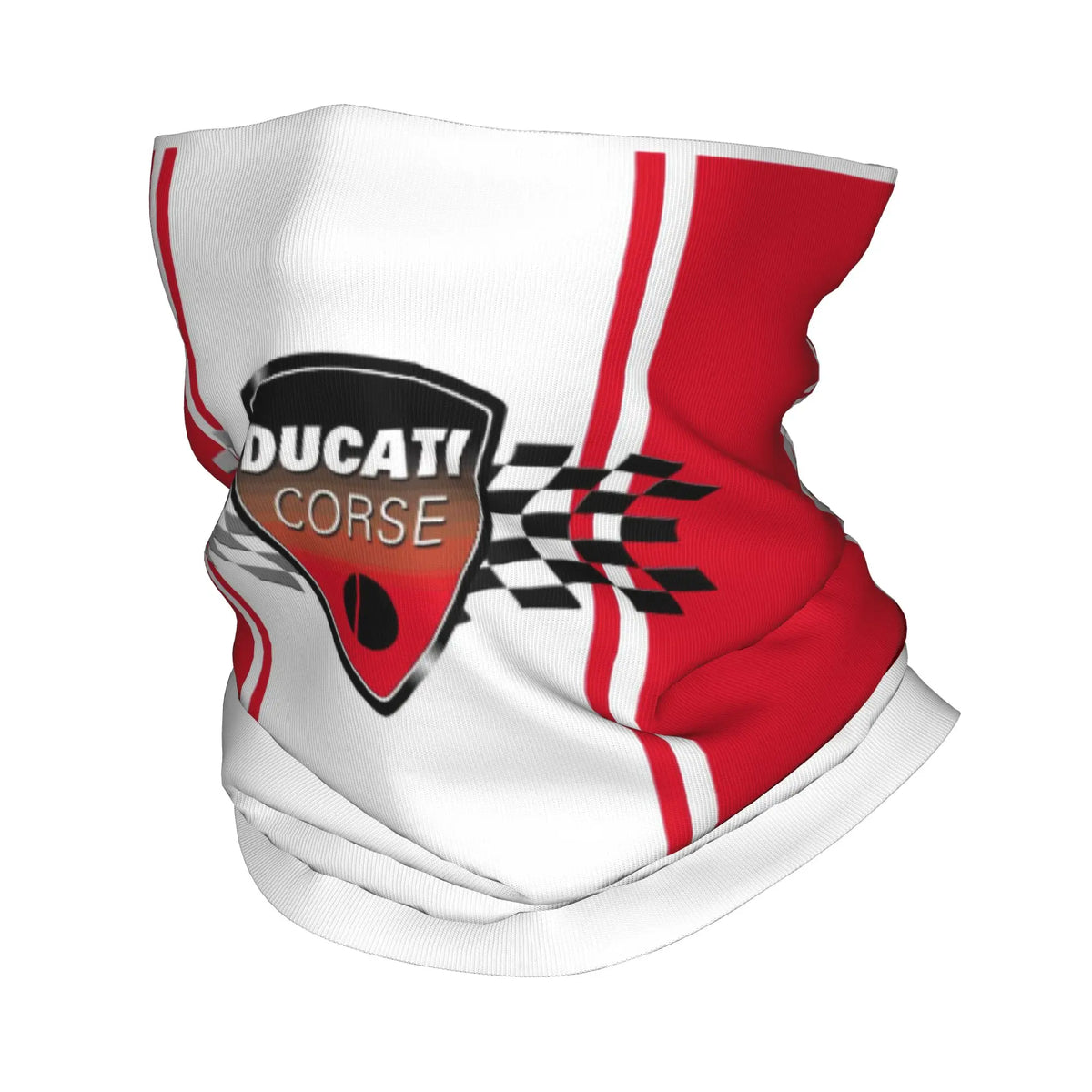 Custom Ducatis Logo Bandana Neck Gaiter Windproof Face Scarf Cover Men Women Motorcycle Racing Sprot  Headwear Tube Balaclava